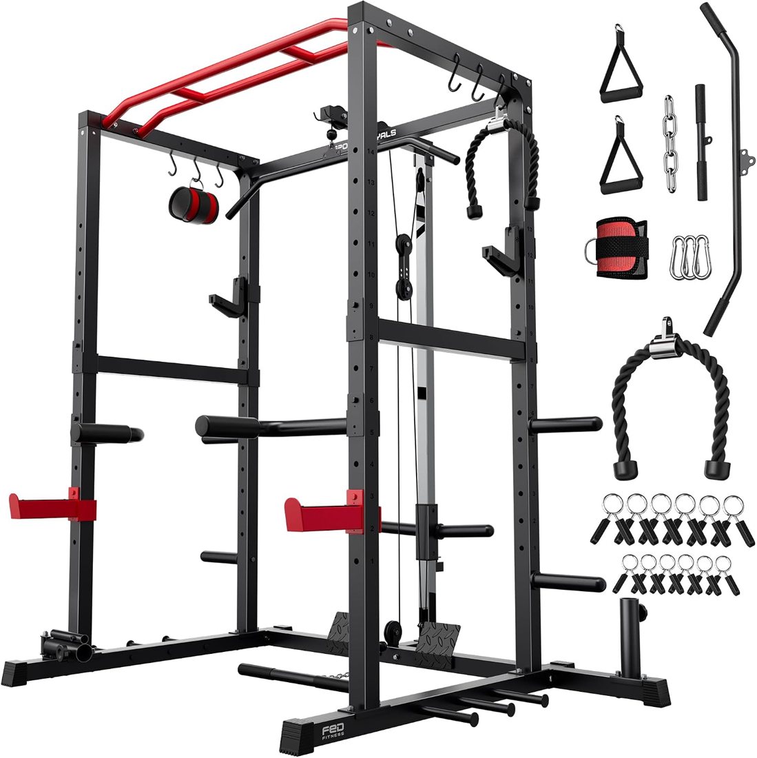 1200 lb Power Cage with LAT Pulldown view 2