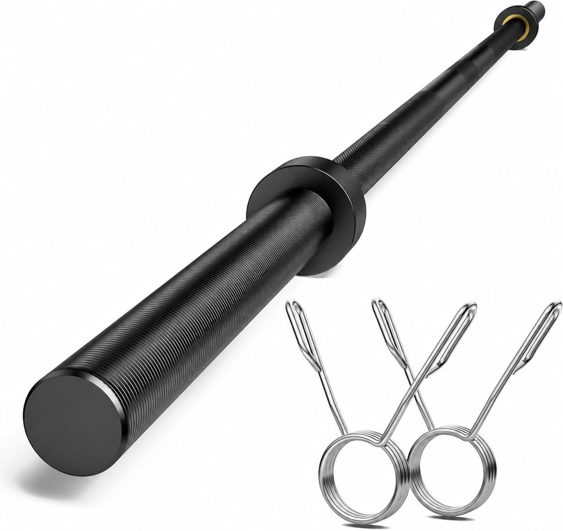 7 ft Olympic Barbell, 1900 lb, Center Knurl view 2